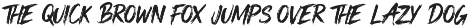 Greatwild Hand Drawn Brush Font preview