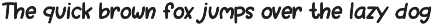 Handwritten Font - Birdview preview