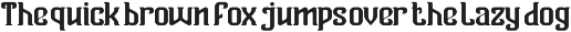 Vanguard Legend font preview