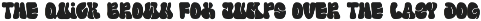 Wotays Paint - Graffiti Font preview