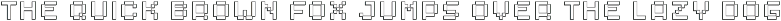 Player One - Pixel Typeface preview