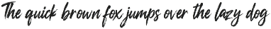 Saklisen – Handbrush Style Font preview