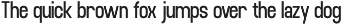 Fujecka - Condensed Sans Family Font preview