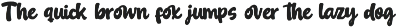 Bitrank - A Modern Script preview