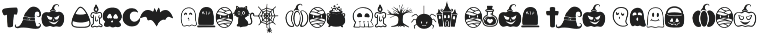 Spooky Buddy font preview