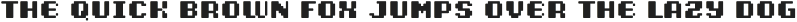 Vintagepix - Bold Pixel Typeface preview