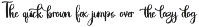 Farmhouse - Handwritten font preview