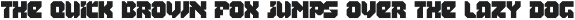 Hexacore Futuristic Display Font preview
