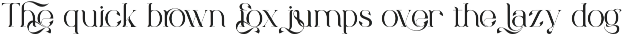 Relentless Changing - Luxury Font preview
