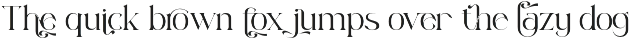 Resilient Shifting - Elegant Font preview