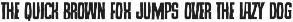 Silenzio Giallo - MCM Horror Font preview