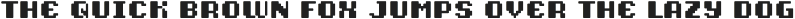 Pixobay - High-Impact Pixel Typeface preview