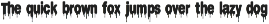 Drip Horror font preview