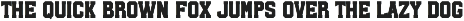 College alphabets with Stacked Font preview