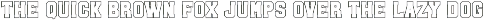 College alphabets with Stacked Font preview