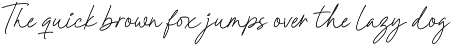 Allura Signature - Handwritten Font preview