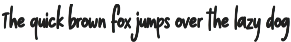 Puppy Dog font preview