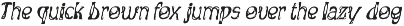 CS Menace – Experimental Font preview