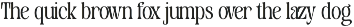 Congenty – Serif Font preview