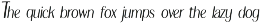 All My Fonts Font preview