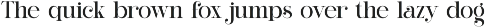 Moska Elegant Serif Font preview