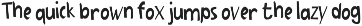 Aiyongene Playful Handwritten Font preview