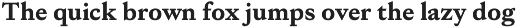 Willy Caslon preview