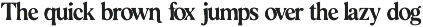 Santos Ember - Modern Serif Font preview