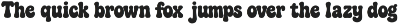 Snackaroo - Groovy Display Font preview