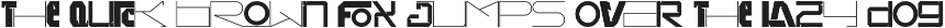 Tropical History - Futuristic Font preview