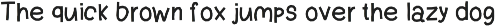 anxious thoughts font preview