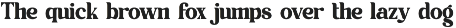 Bilma Elegant Serif Font preview