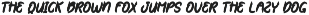 Scary House | Script Font preview