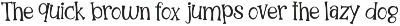 Gilligan Karl font preview