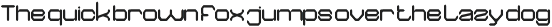 Quantum Tech Font preview