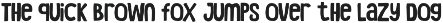 Glubio - Funky Display Font preview