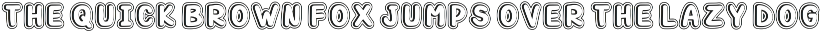 CREATIVE OUTLINE - Outline Font preview