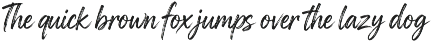 Sunset Brush Script Font preview