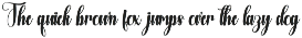 Rosalina Calligraphy preview