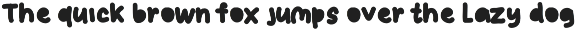 BOLD BUBBLE HANDDRAWN FUN CUTE FONT preview