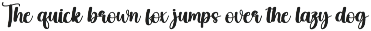 Thanksgiving | Script Font preview