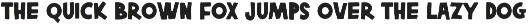 Big Kids | AllCaps Outline Ugly Font font preview