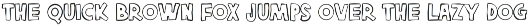 Big Kids | AllCaps Outline Ugly Font preview