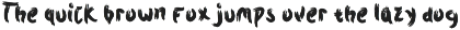 Rogue Sable Bold Brush Font preview