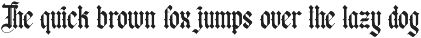 Rullayca | Blackletter Font preview