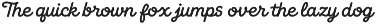 Beach Grove - Script Monoline Font preview