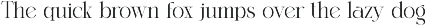 Amida Elegant Display Serif Font preview