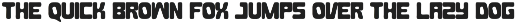 Mosaxe - Techno Round Font preview