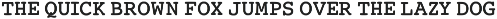 Classic Typewriter Font preview