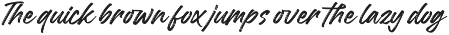 Kendale Sterling Bold Brush Font preview